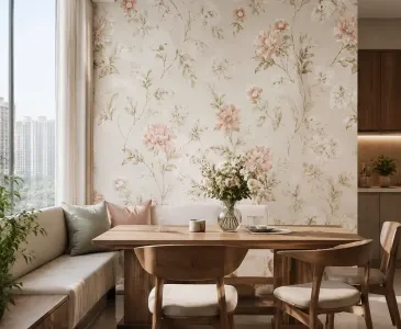 Floral Design Wallpapers by Royal Decor in Greater Noida West