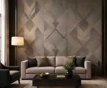 Imported Geometric Wallpapers by Royal Decor in Greater Noida West